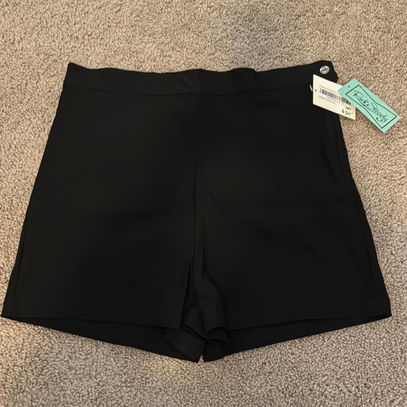 RockSteady Black Skorts High-Waisted Tailored - Picture 1 of 3